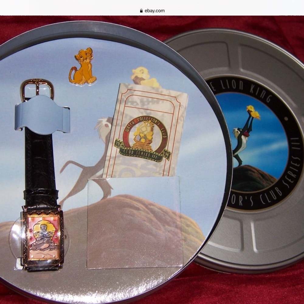 The Lion King Collectors Series Iii Watch